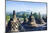 Early Morning Light at the Temple Complex of Borobodur, Java, Indonesia, Southeast Asia, Asia-Michael Runkel-Mounted Photographic Print