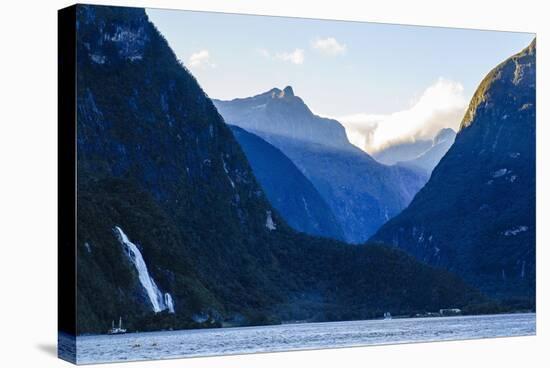 Early Morning Light in Milford Sound-Michael-Stretched Canvas