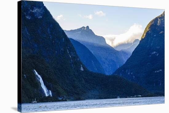 Early Morning Light in Milford Sound-Michael-Stretched Canvas