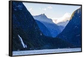 Early Morning Light in Milford Sound-Michael-Framed Photographic Print