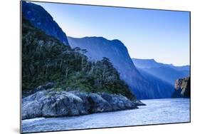 Early Morning Light in Milford Sound-Michael-Mounted Photographic Print