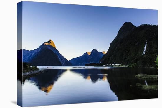 Early Morning Light in Milford Sound-Michael-Stretched Canvas