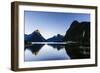 Early Morning Light in Milford Sound-Michael-Framed Photographic Print