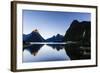 Early Morning Light in Milford Sound-Michael-Framed Photographic Print