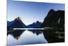 Early Morning Light in Milford Sound-Michael-Mounted Photographic Print