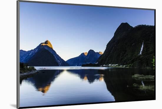 Early Morning Light in Milford Sound-Michael-Mounted Photographic Print