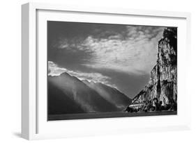 Early Morning Light on Lke Garda-Adrian Campfield-Framed Photographic Print
