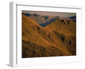 Early Morning Light on Mountains on the French Side of the Pyrenees, France, Europe-Fred Friberg-Framed Photographic Print