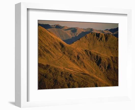 Early Morning Light on Mountains on the French Side of the Pyrenees, France, Europe-Fred Friberg-Framed Photographic Print