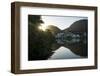 Early Morning Light on the Lagoa Rodrigo De Freitas, Rio De Janeiro, Brazil, South America-Ben Pipe-Framed Photographic Print