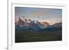 Early Morning Light over the Torres Del Paine National Park, Patagonia, Chile, South America-Michael Runkel-Framed Photographic Print