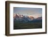 Early Morning Light over the Torres Del Paine National Park, Patagonia, Chile, South America-Michael Runkel-Framed Photographic Print