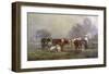 Early Morning Milking-Jan Hendrik Scheltema-Framed Premium Giclee Print