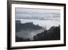 Early Morning Mist and Smoke from Brickworks in the Valley over the Jungle of Bandarban-Stuart-Framed Photographic Print