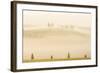 Early Morning Mist, Cappella Di Vitaleta, Chapel, Val D'Orcia, Tuscany, Italy-Peter Adams-Framed Photographic Print