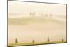 Early Morning Mist, Cappella Di Vitaleta, Chapel, Val D'Orcia, Tuscany, Italy-Peter Adams-Mounted Photographic Print
