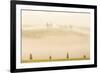 Early Morning Mist, Cappella Di Vitaleta, Chapel, Val D'Orcia, Tuscany, Italy-Peter Adams-Framed Photographic Print