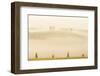 Early Morning Mist, Cappella Di Vitaleta, Chapel, Val D'Orcia, Tuscany, Italy-Peter Adams-Framed Photographic Print