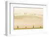 Early Morning Mist, Cappella Di Vitaleta, Chapel, Val D'Orcia, Tuscany, Italy-Peter Adams-Framed Photographic Print