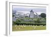 Early Morning Mist in the Valleys Surrounds St. David's Church-Graham Lawrence-Framed Photographic Print