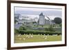 Early Morning Mist in the Valleys Surrounds St. David's Church-Graham Lawrence-Framed Photographic Print