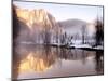 Early Morning Misty Colors in the Valley, Yosemite, California, USA-Tom Norring-Mounted Premium Photographic Print