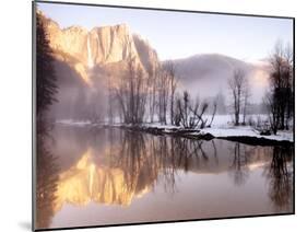 Early Morning Misty Colors in the Valley, Yosemite, California, USA-Tom Norring-Mounted Premium Photographic Print