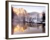 Early Morning Misty Colors in the Valley, Yosemite, California, USA-Tom Norring-Framed Photographic Print