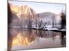 Early Morning Misty Colors in the Valley, Yosemite, California, USA-Tom Norring-Mounted Photographic Print