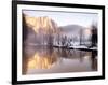 Early Morning Misty Colors in the Valley, Yosemite, California, USA-Tom Norring-Framed Photographic Print