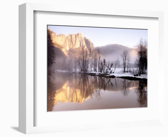 Early Morning Misty Colors in the Valley, Yosemite, California, USA-Tom Norring-Framed Photographic Print