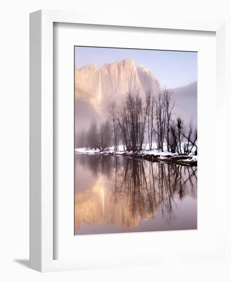 Early Morning Misty Colors in the Valley, Yosemite, California, USA-Tom Norring-Framed Photographic Print