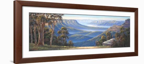 Early Morning - Narrowneck-John Bradley-Framed Giclee Print