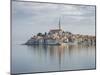 Early morning, Old Town reflections, Rovinj, Istria, Croatia-Jean Brooks-Mounted Photographic Print