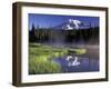 Early Morning on Reflection Lake, Mt. Rainier National Park, Washington, USA-Jamie & Judy Wild-Framed Premium Photographic Print