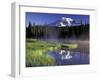 Early Morning on Reflection Lake, Mt. Rainier National Park, Washington, USA-Jamie & Judy Wild-Framed Premium Photographic Print