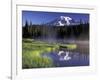 Early Morning on Reflection Lake, Mt. Rainier National Park, Washington, USA-Jamie & Judy Wild-Framed Photographic Print