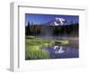 Early Morning on Reflection Lake, Mt. Rainier National Park, Washington, USA-Jamie & Judy Wild-Framed Photographic Print