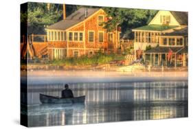 Early Morning on the Lake-Robert Goldwitz-Stretched Canvas