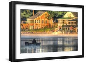 Early Morning on the Lake-Robert Goldwitz-Framed Giclee Print