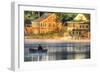 Early Morning on the Lake-Robert Goldwitz-Framed Giclee Print