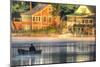 Early Morning on the Lake-Robert Goldwitz-Mounted Giclee Print