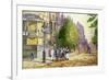 Early Morning, Park Lane-John Sutton-Framed Giclee Print