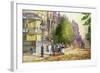 Early Morning, Park Lane-John Sutton-Framed Giclee Print