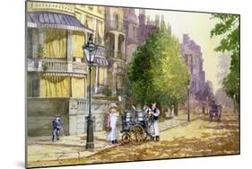 Early Morning, Park Lane-John Sutton-Mounted Giclee Print