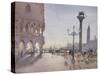 Early Morning, Piazzetta, Venice, 1989-Trevor Chamberlain-Stretched Canvas