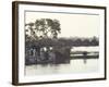 Early Morning River Scene, Northern Area, Nigeria, Africa-David Beatty-Framed Photographic Print