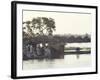 Early Morning River Scene, Northern Area, Nigeria, Africa-David Beatty-Framed Photographic Print