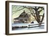 Early Morning Solitude-Kevin Dodds-Framed Giclee Print