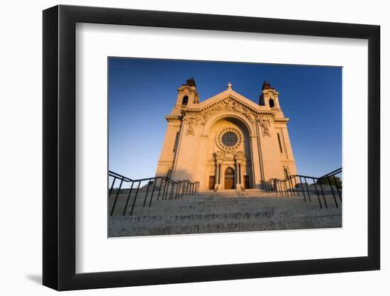 Early Morning Sun on Saint Paul's Cathedral. Saint Paul, Minnesota, USA-PhotoImages-Framed Photographic Print